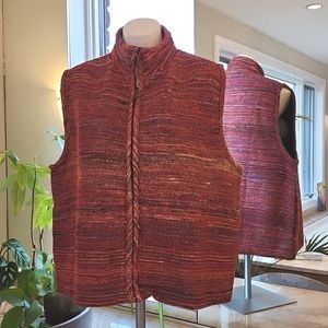 NWT, Travel Smith Colorful Vest